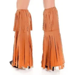 70-tals Hippie Party Retro Kostym Tofs Väst+byxor+halsduk Kostym Rosa-FA- XXL> Dräkter