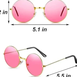 60-tals 70-tals Disco Outfit Hippie Kostym Kvinnor, 1970-tals Stil Kläder Klänning Fredsmärke Tillbehör Smycken Halloween L><noscript><img width=