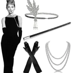 1920-tals Tillbehör Kostym Damset> Tillbehör