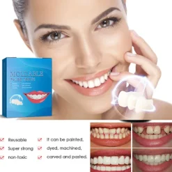 Tandfyllningssats Tillfällig Tandlim för Trasiga Tänder, Att Forma Hålen I Tanden, Halloween Smink Tandmodifiering><noscript><img width=