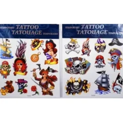 Robetoy Tatueringar Tattoos Tattoo Pirat Döskallar Nr3> Smink