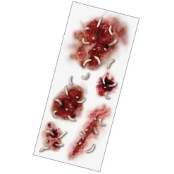 FIESTAS GUIRCA Tatueringstabell med sår och maskar> Smink