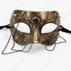 TECH DISCOUNT TD® Carnival Halvmask Retro romersk prins Grekisk antik jazzpunkkedja antik dansfest för män och kvinnor> Masker