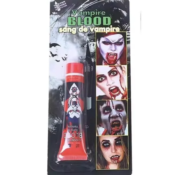 Teaterblod / Fake blod 28 ml – Perfekt för Halloween och> Smink