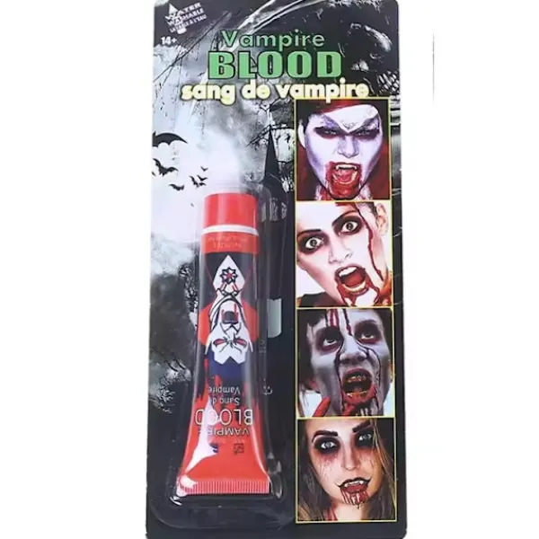 Teaterblod / Fake blod 28 ml – Perfekt för Halloween och Maskerad> Smink