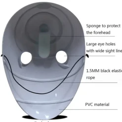 BLE Tecknad Anime Naruto Uchiha Mask Tobi Obito Akatsuki Madara> Masker