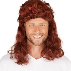 tectake Hockeyfrilla Peruk Brun> Peruker