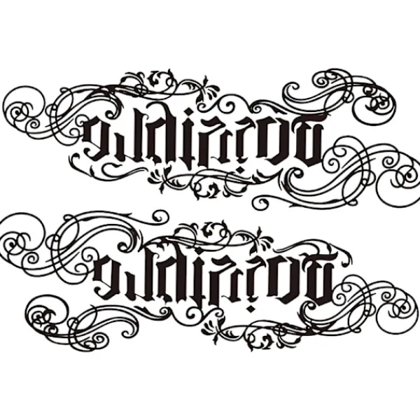 Temporär Tatuering Ärm - 5-pack Modell 4> Smink