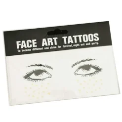 Megabilligt Temporära Ansiktstatueringar Fejk Fake Tattoo Hjärtan> Smink