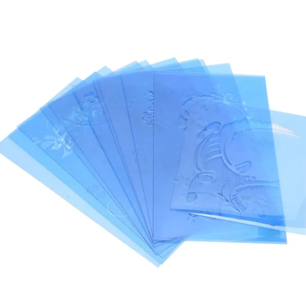 Återanvändbara PET Ansiktsmålningsstenciler för Halloween Julfest> Smink