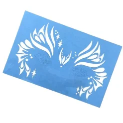 Återanvändbara schabloner Schablonmålning Schabloner Schablonmålning Mall 201x127mm> Smink