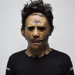 Texas Chainsaw Massacre Leatherface Masker i Latex - Skräckfilm Halloween Cosplay Kostymfest Evenemang Rekvisita Leksaker Karneval Mask> Masker