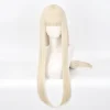 TG 80 cm Runa Yomozuki Kakegurui Loli Cosplay Peruk Cap Blekguld Anime> Peruker