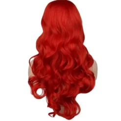 TG Barbie Peruk Cos Ljusblond Medium Peruk Röd><noscript><img width=