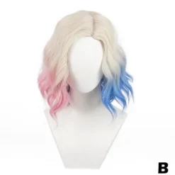 TG Cosplay Peruk för Addams Family Wednesday Enid Sinclair Kostymer Vit 1 st> Peruker