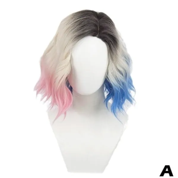 TG Cosplay Peruk för Addams Family Onsdag Enid Sinclair Kostymer svart 1 st> Peruker