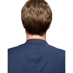 TG Herrperuk Stilfull Brun Kort Rak Peruk Lagerindelad Peruk Fest><noscript><img width=