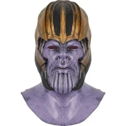 Fashion Hitch Thanos Latex Mask Halloween Vuxna Cosplay Dräkt> Masker
