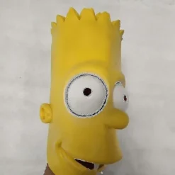 The Simpsons Bart Mask Halloween Högkvalitativ Latex Kostym Mask-mxbc> Masker