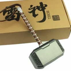 Thors Hammare Kostymtillbehör, 20cm Thors Hammare - Silver Andra Generationen><noscript><img width=