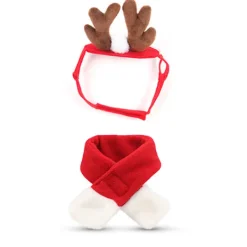 LBSS Tillbehör för husdjur Jultillbehör Hund Hårnål Katttillbehör Julhornshorn Pannband Hundhatt><noscript><img width=