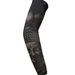 Tillfällig falsk tatuering armärm cykel basket solskydd ärm för män och kvinnor unisex mörk set><noscript><img width=