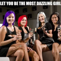 Tillfällig hårfärgningsvax set för fester. Bekväm tillfällig frisörsalong för Halloween-fester. Lätt att färga och rengöra. Halloween-kostymhår><noscript><img width=