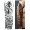 Megabilligt Tillfällig Tattoo Sleeve Klocka Tid> Smink