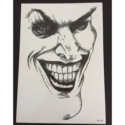 XiaoTeng Tillfällig Tatuering 21 x 15cm - Joker> Smink