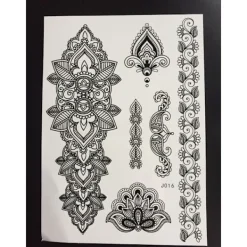 XiaoTeng Tillfällig Tatuering 21 x 15cm - armband mönster> Smink