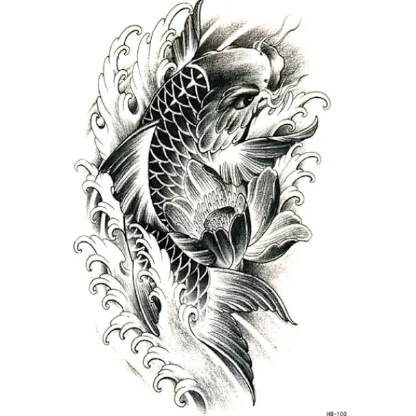 INF Tillfällig Tatueringsärm - 5-pack Modell 7> Smink