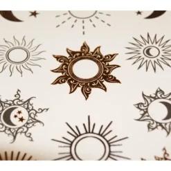 GLOBAL GIFT Tillfälliga tatueringar - Sol & Måne - Förgyllning> Smink