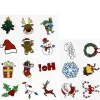 Tinksky 72pcs Christmas Holiday Cartoon Temporary Stickers Sheets For Adults With 18 Assorted Patterns> Smink