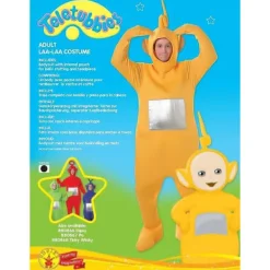 Tinky Winky Teletubbies Vuxenkostym, Grön Overall[YDE] 160 cm><noscript><img width=