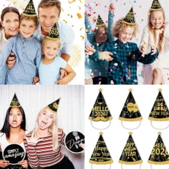 unbranded Tjugo tjugosex Nyårsfest Foto Egenskaper Roliga Pappersdekorationer Kreativa DIY-firande Tillbehör> Huvudbonader