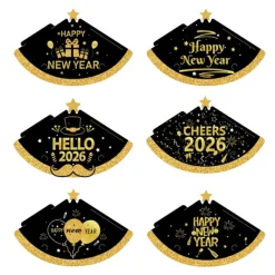 unbranded Tjugo tjugosex Nyårsfest Foto Egenskaper Roliga Pappersdekorationer Kreativa DIY-firande Tillbehör><noscript><img width=