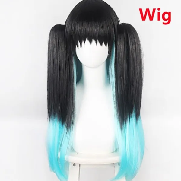 Tokito Muichiro Cosplay Demon Slayer Kimetsu no Yaiba Kostym Kisatsutai Uniform Set Halloweenfest Anime Kläder M> Dräkter