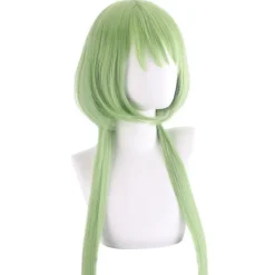 Tokyo Cat Bichuan Cosplay Peruk Salladsgrön Kort Päronblomma Ca> Peruker