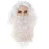 Tomte peruk skägg komplett set Jesus peruk Europa och USA långt lockigt hår jul peruk skägg set-B modeller> Tillbehör