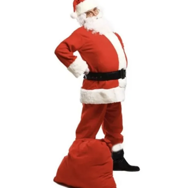 Tomtedräkt komplett femdelad set / Tomte - Jultomte - Jul M> Dräkter