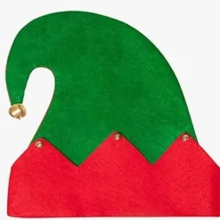 Tomtehattar i Filt, Julkostymtillbehör för Män Kvinnor, Julpartykostym, Tomtehatt><noscript><img width=