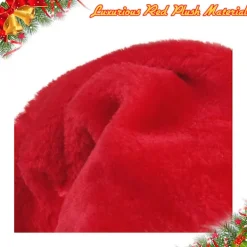 Tomteluva för vuxna Röd M Rød> Huvudbonader