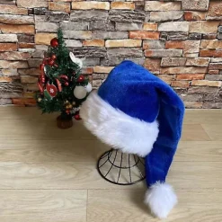 Tomteluva för vuxna, tjockare plysch för julhelgen, nyårssymbol – kvalitetsgåva Red><noscript><img width=