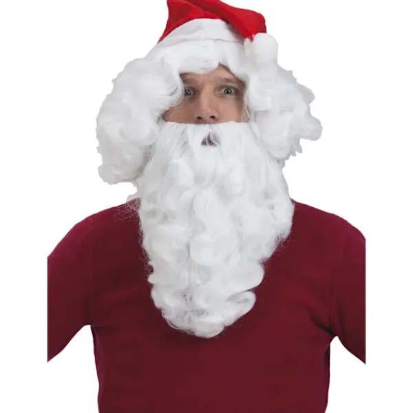 Hisab Joker Tomteskägg med Luva & Hår Kit> Tillbehör