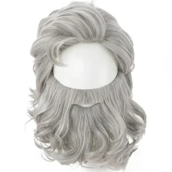 INF Tomteskägg och peruk set till jul> Tillbehör