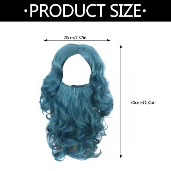 Tomteskägg och Perukset för Vuxna, Tomte Skägg och Peruk Tomtedräkt Tillbehör Set för Jul Barn Födelsedag> Peruker