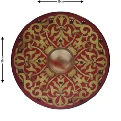 CherrysC Trä persisk nordisk medeltida vikingasköld SWE164 one size><noscript><img width=