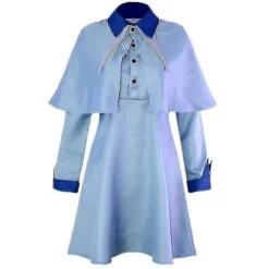 Trollkarl Skola Häxa Fleur Isabelle Delacour Beauxbaton Magic Cosplay Kostymer Hatt Dam Skoluniform Kläder Cap Halloween-i S><noscript><img width=