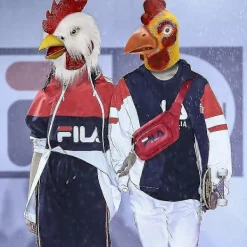 FMYSJ Tuppdräkt Kyckling Cosplay Djur Halloween Kostym Party Latex Kostym (vit tupp) (FMY)><noscript><img width=