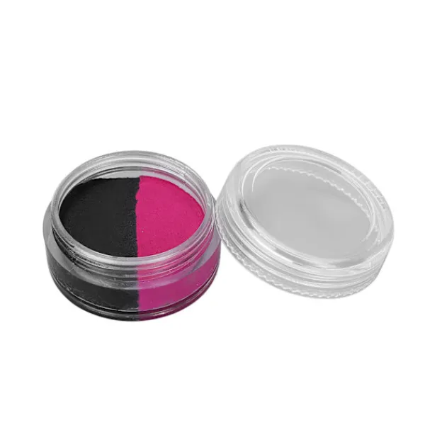 Tvåfärgad vattenbaserad kroppsfärg för karneval ansiktsmålning 6#> Smink